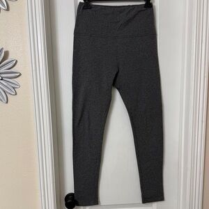 Luzette Collection gray leggings fleece one size